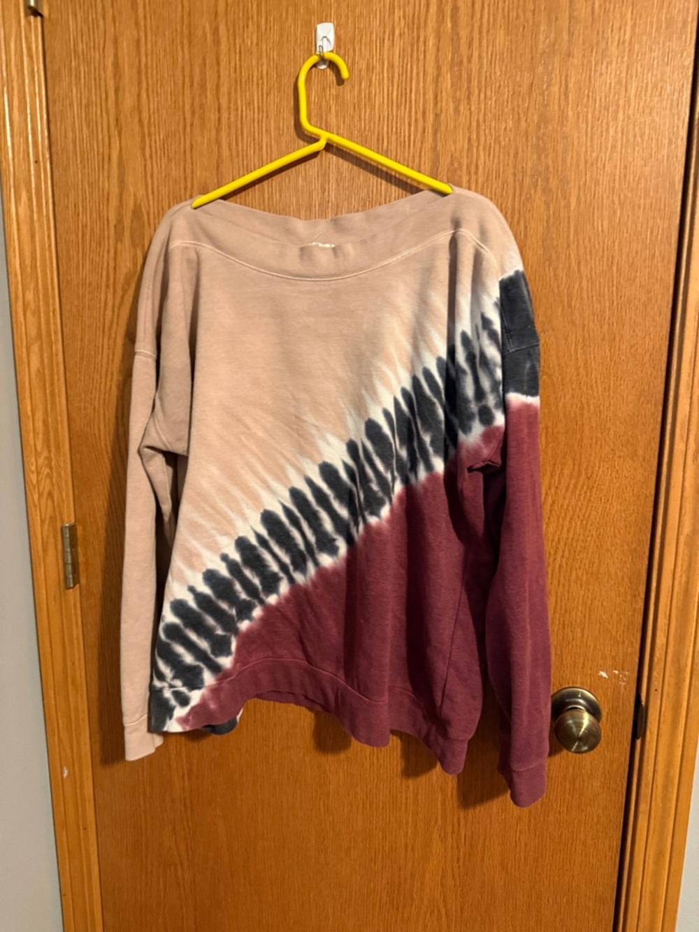 Maurices Ribbed Crewneck Sweater in Dusty Pink